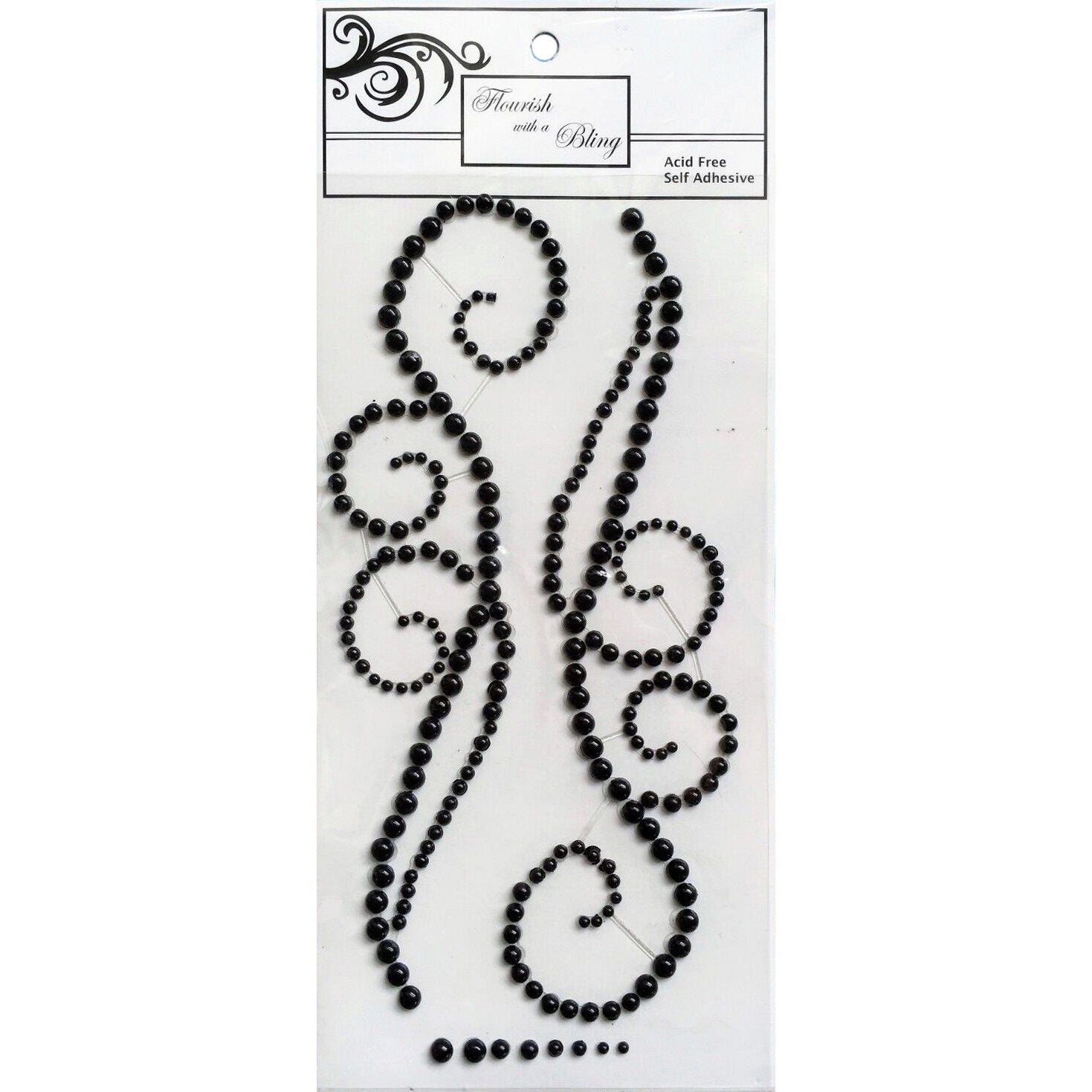 FWAB Chloe Pearl Flourish - Black
