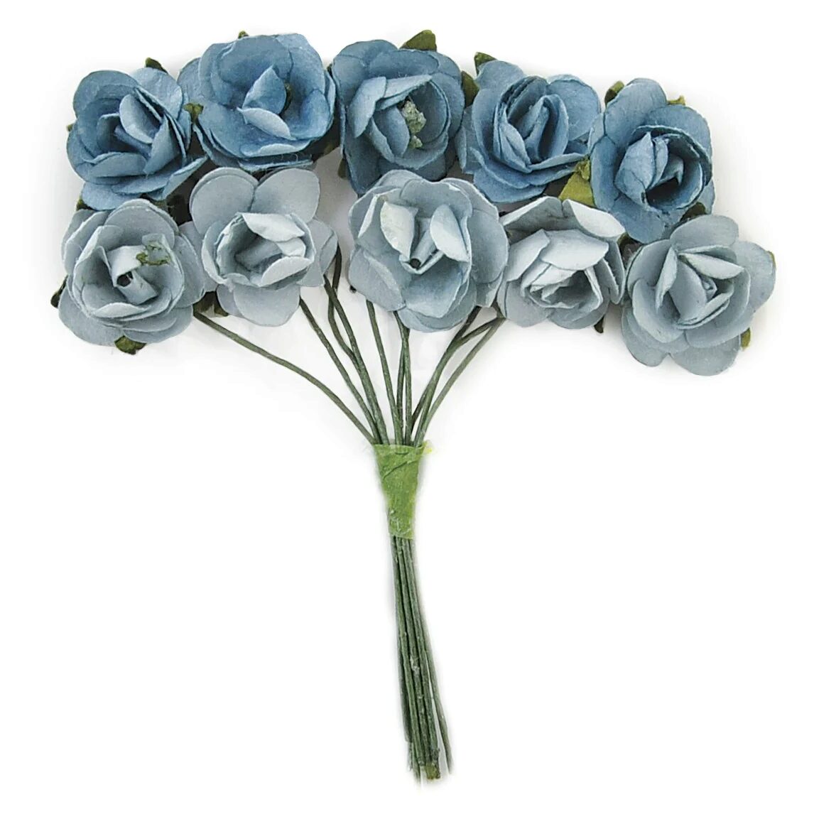 Kaisercraft Mini Paper Blooms - Iceberg