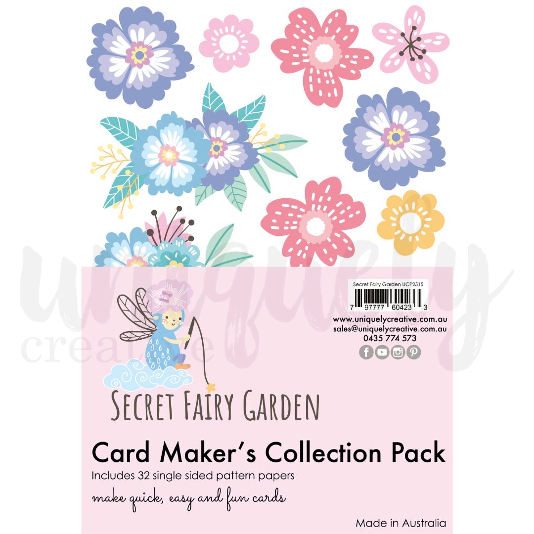 Uniquely Creative Cardmaking Kit - Secret Fairy Garden