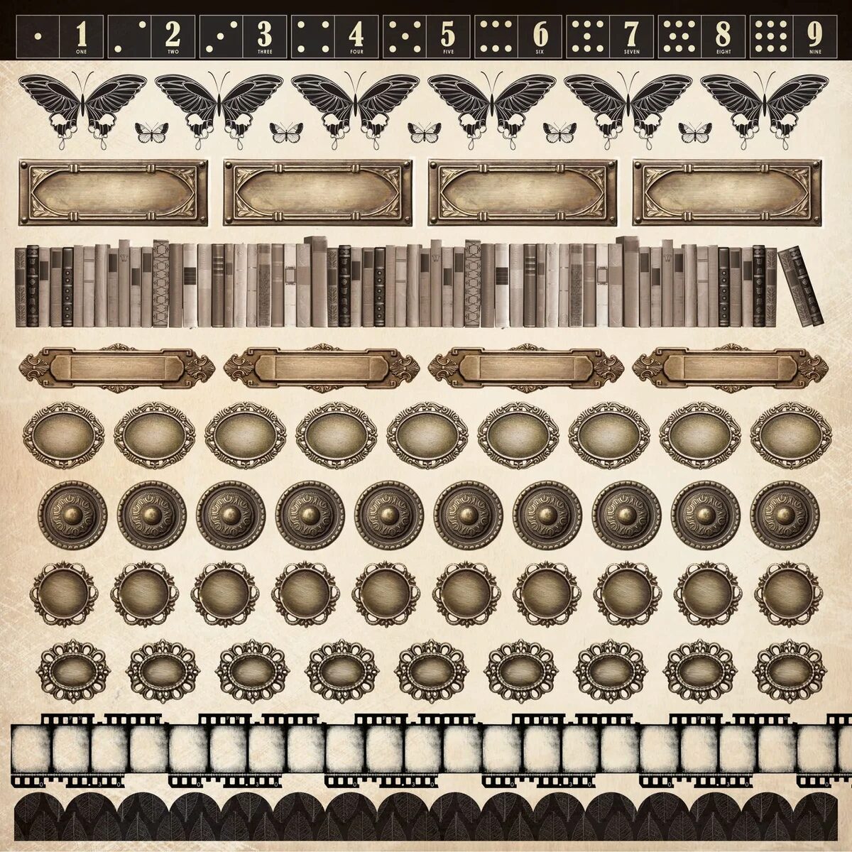 Kaisercraft 12x12" Sticker Sheet - Art of Life