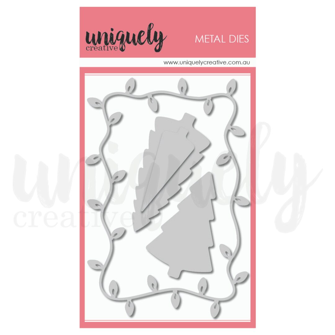 Uniquely Creative Die - Christmas Lights Border