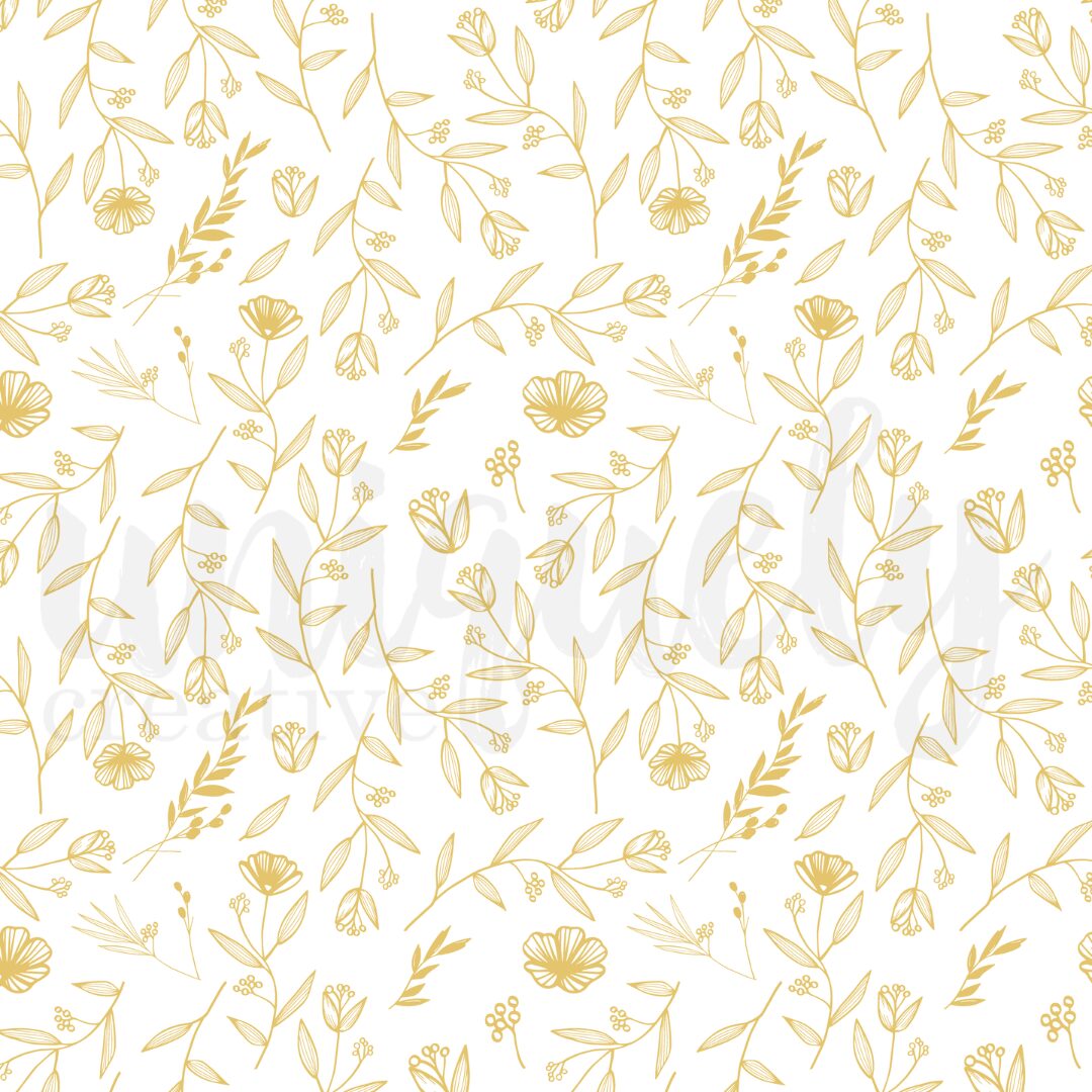 Uniquely Creative Botanical Foil Acetate