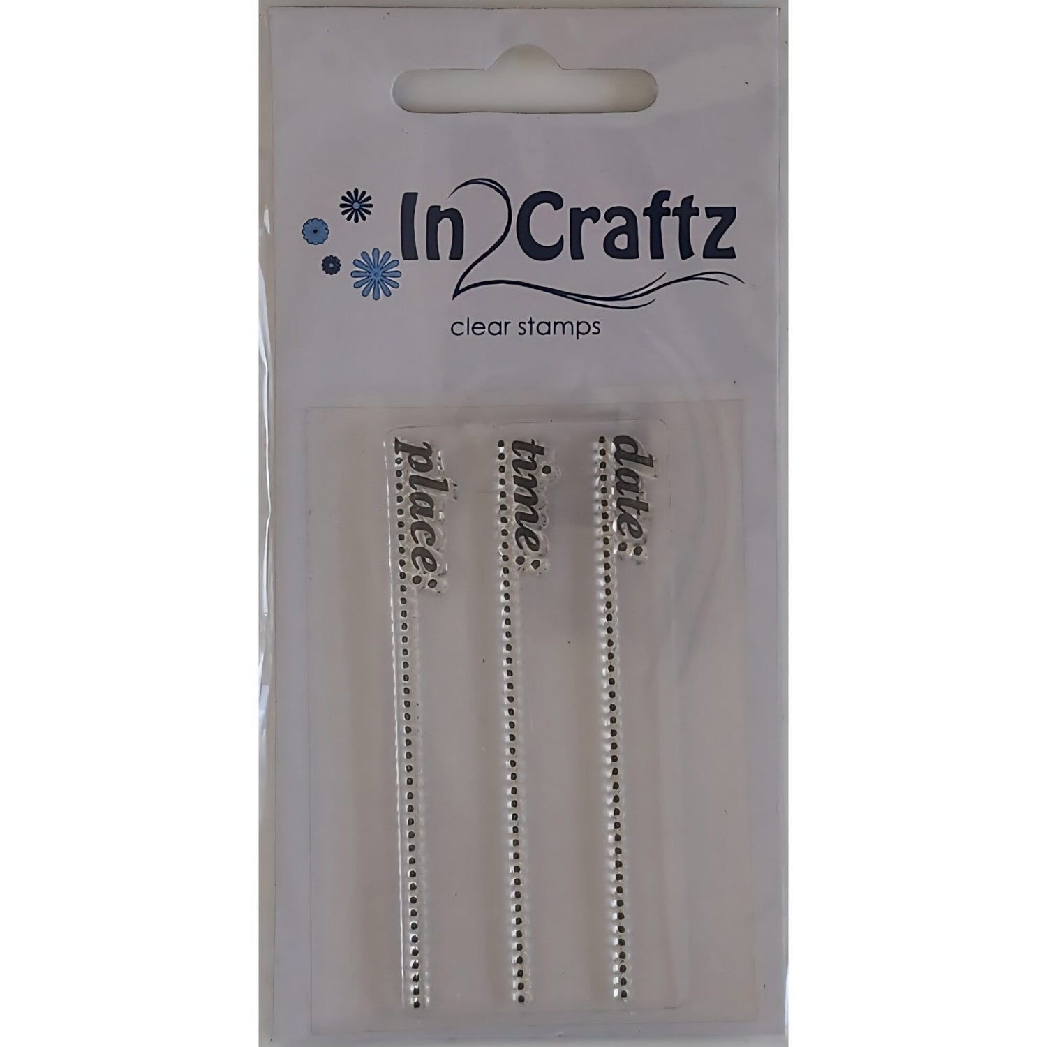 In2Craftz Clear Stamps - Invite