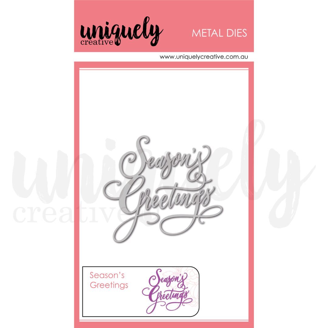 Uniquely Creative Die - Season's Greetings