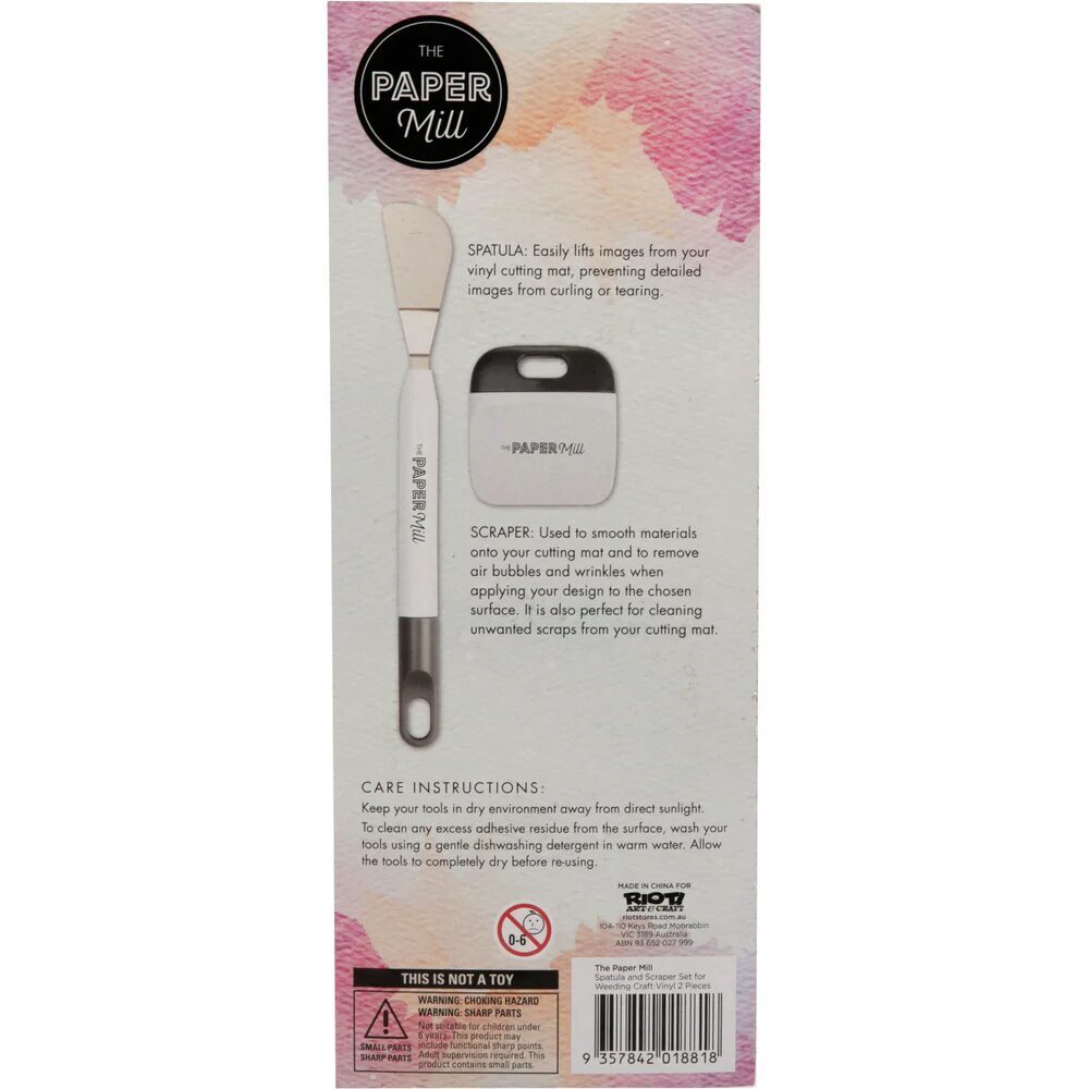 The Paper Mill Spatula and Scraper Set