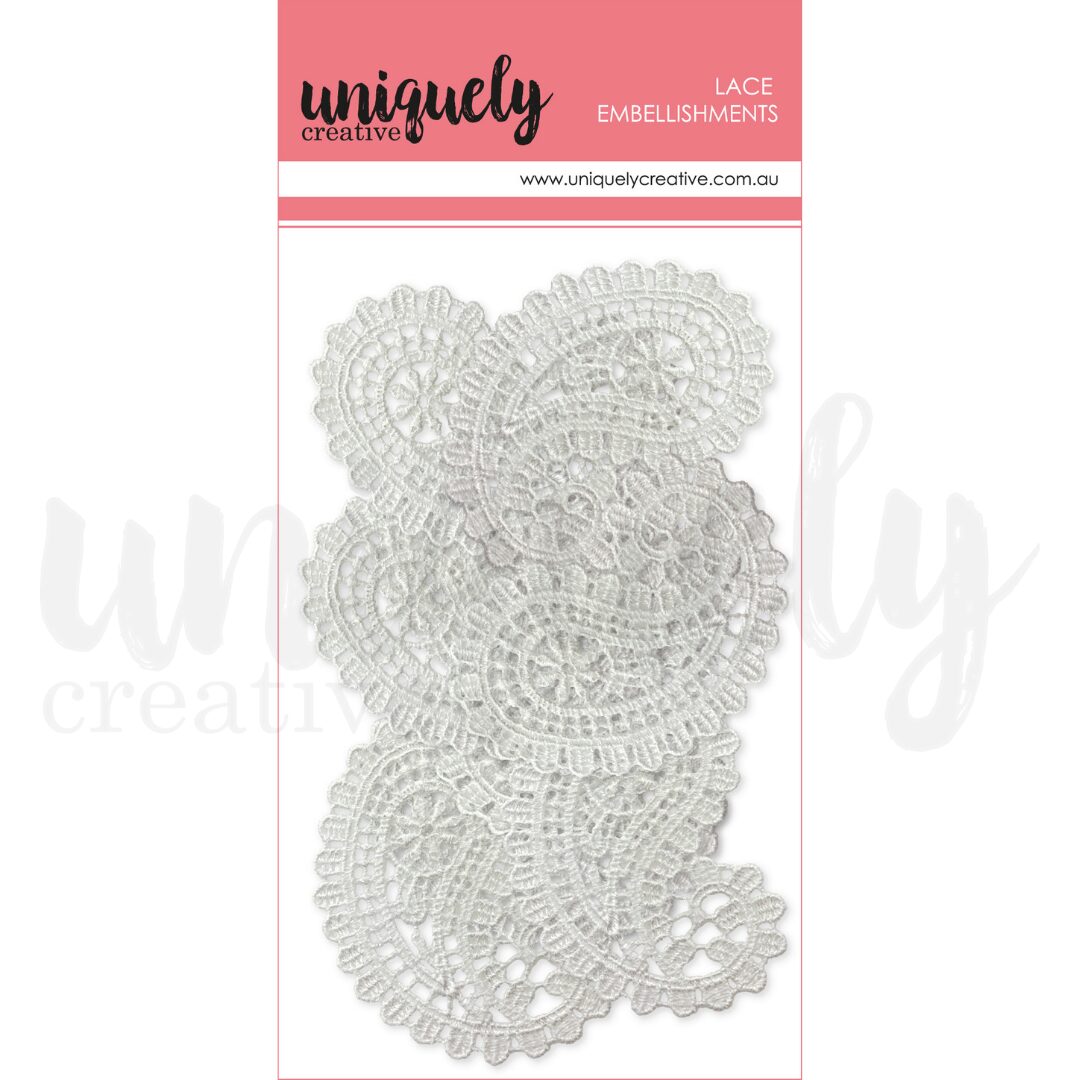 Uniquely Creative Lace Paisleys - 10 pieces