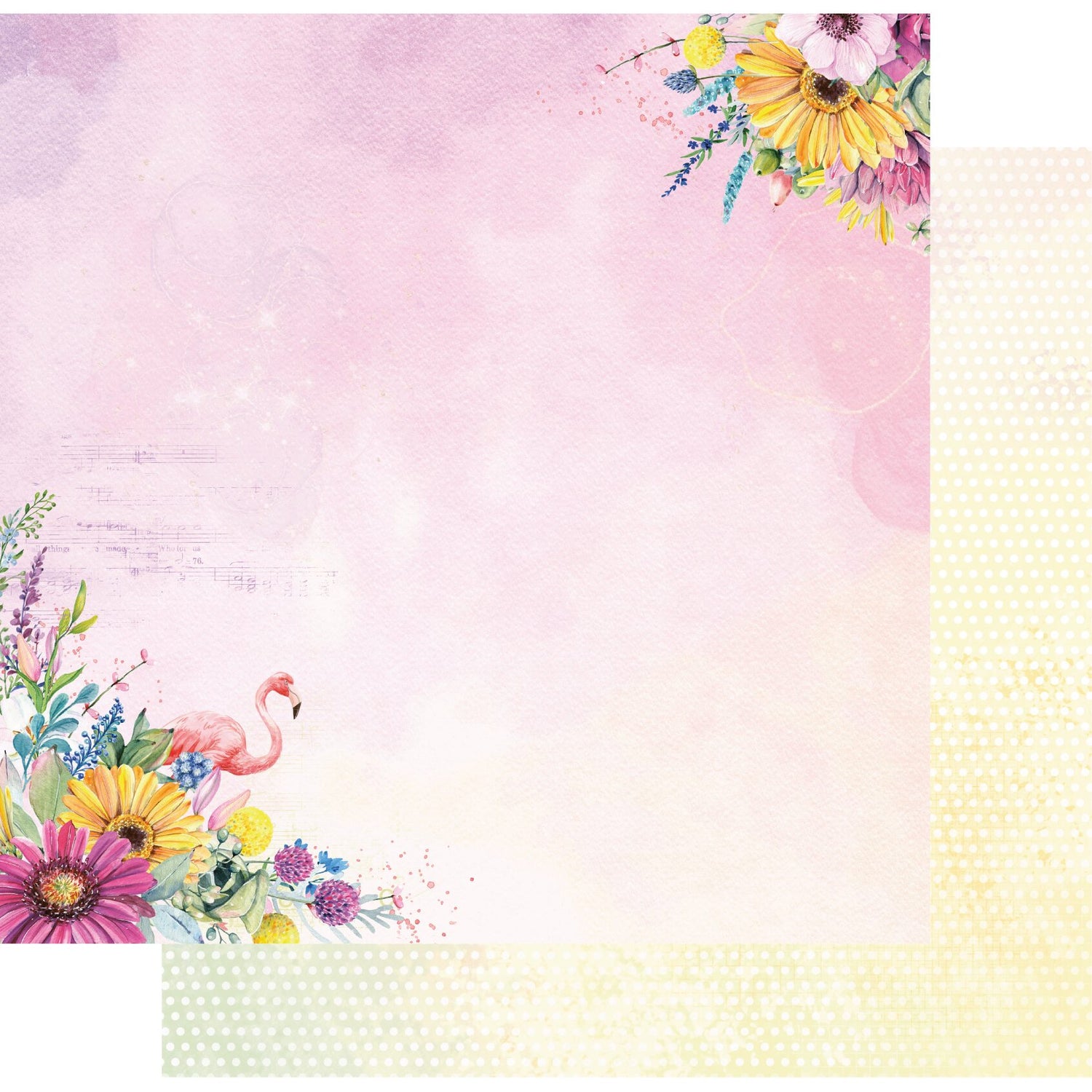 Uniquely Creative Flowering Utopia - Shimmer Paper