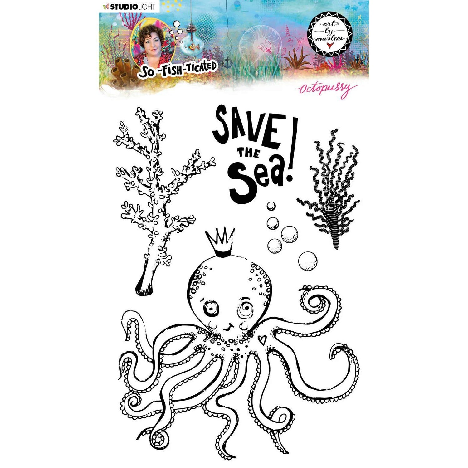 Art by Marlene - So-Fish-Ticated - Octopussy