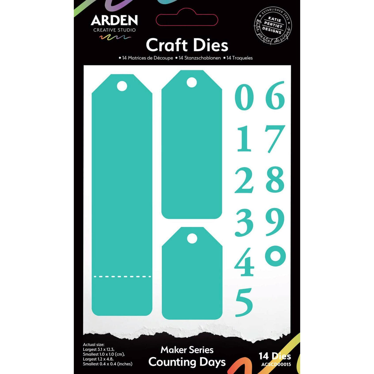 Arden Creative Studio Craft Die - Maker Series - Counting Days