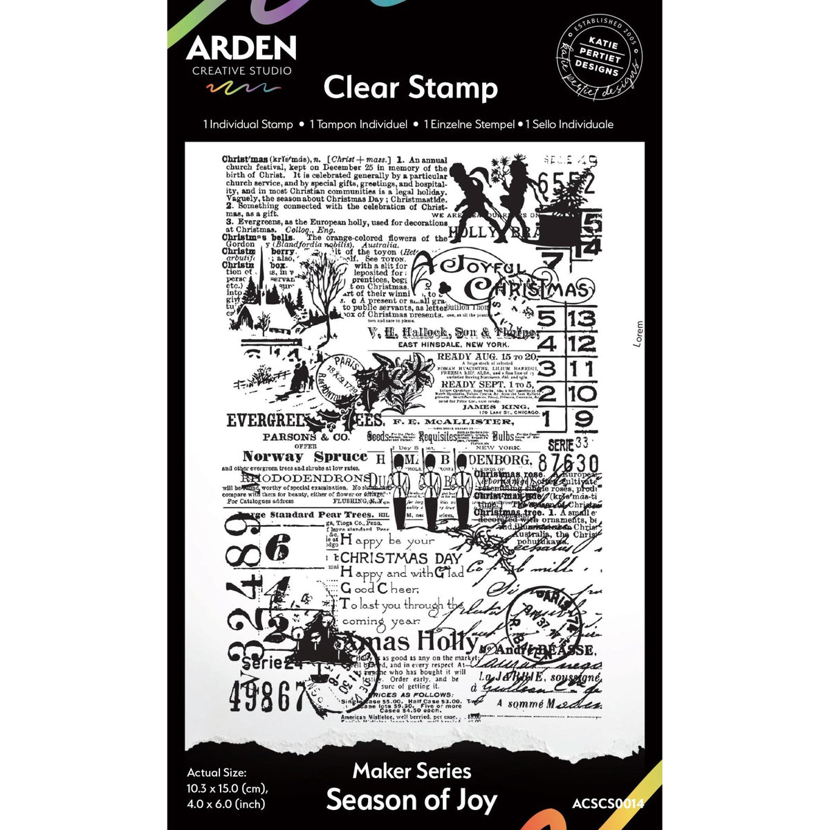 Arden Creative Studio Stamp - Season of Joy