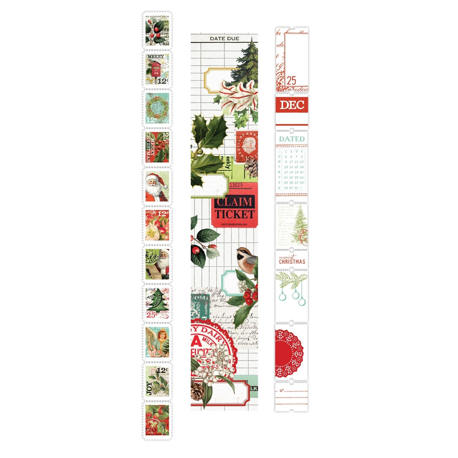 Arden Creative Studio Ephermera Rolls - Christmas Cheer
