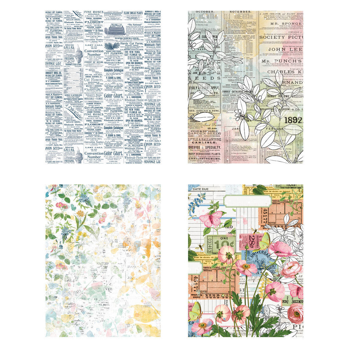 Arden Creative Studio Decoupage Paper - Field Notes
