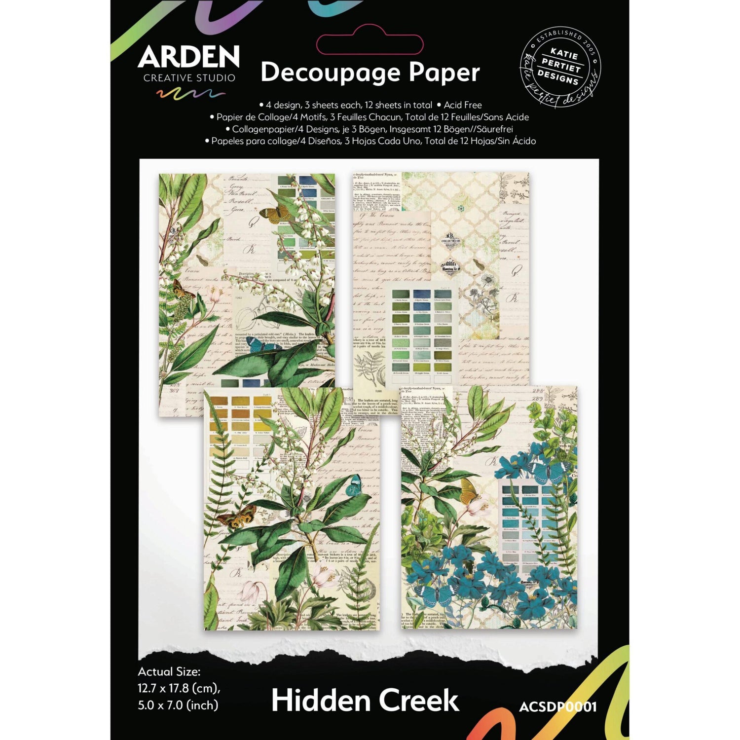 Arden Creative Studio Decoupage Paper - Hidden Creek