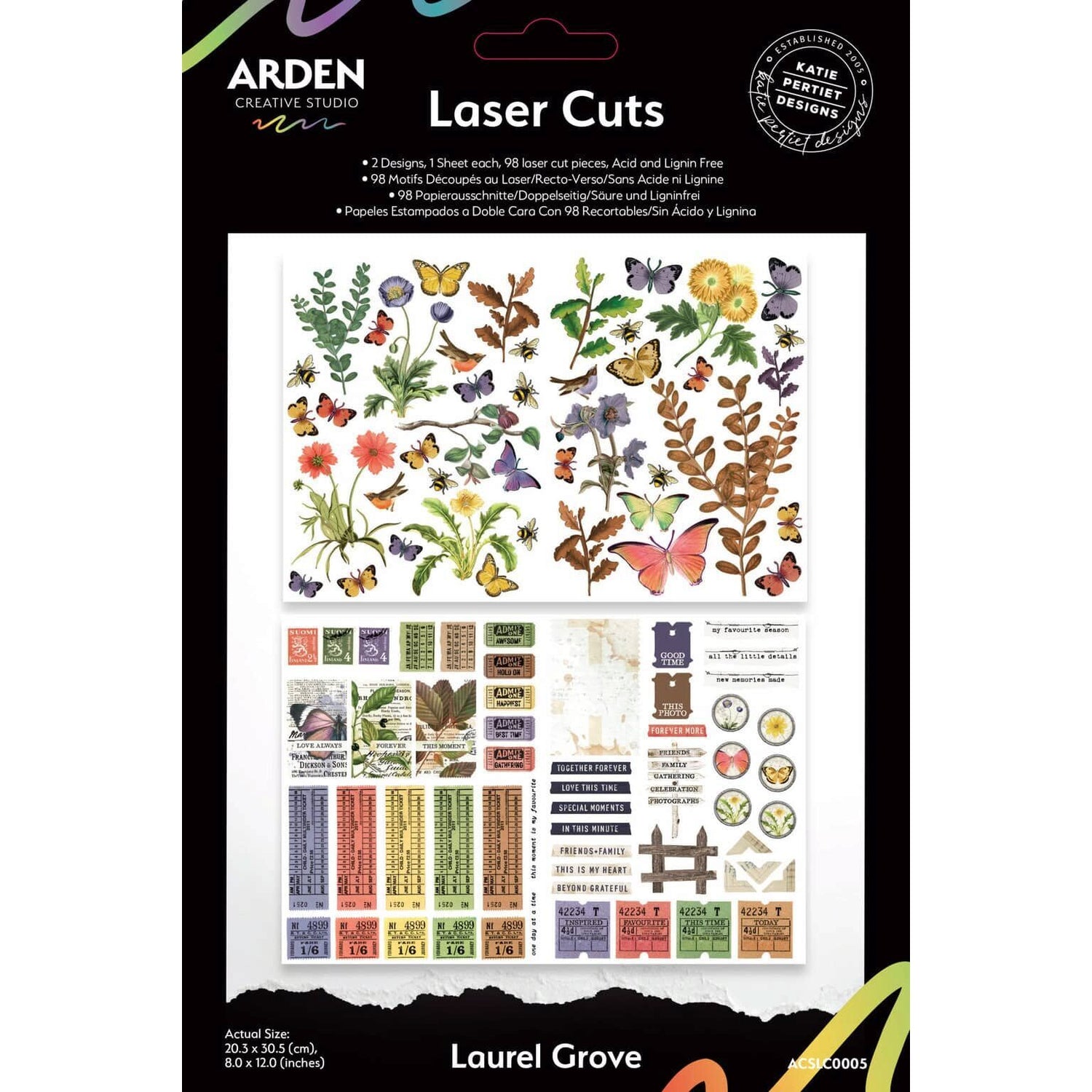 Arden Creative Studio Laser Cuts -  Laurel Grove