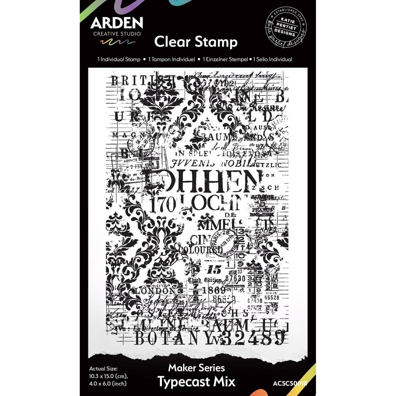 Arden Creative Studio Stamp - Typecast Mix