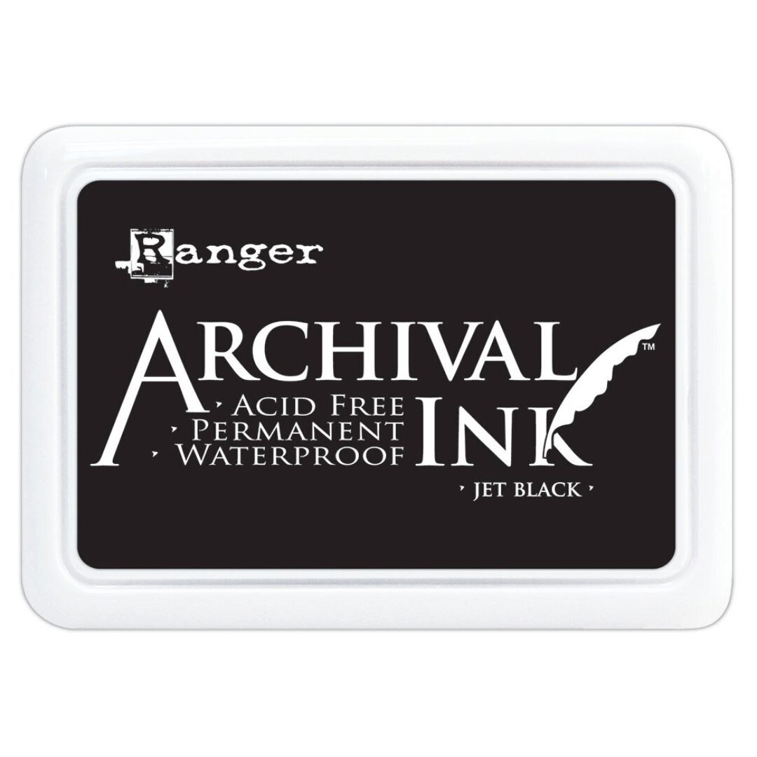 Ranger Archival Ink Pad - Jet Black