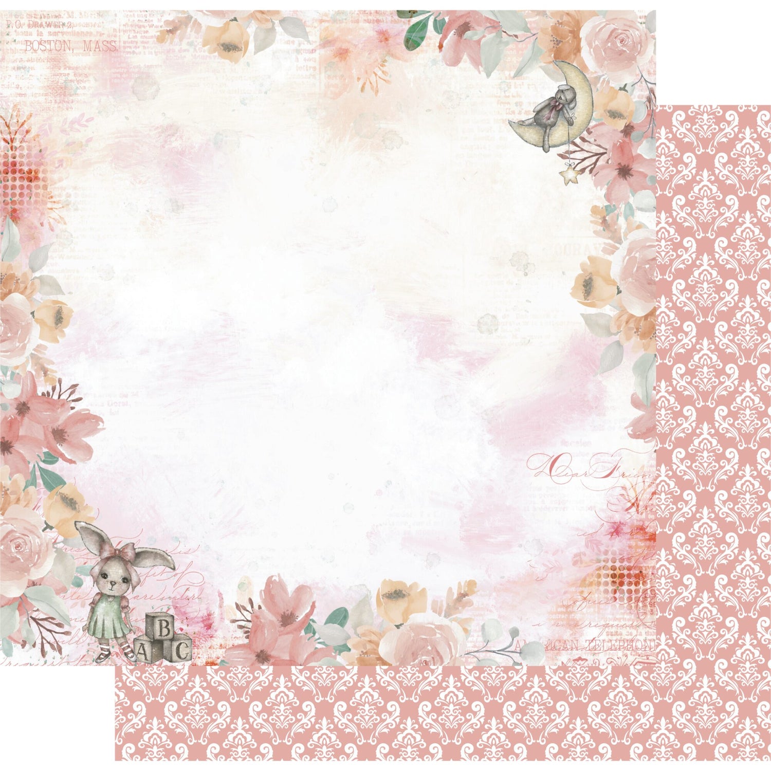 Uniquely Creative Hey Baby Girl - Bundle of Joy Paper