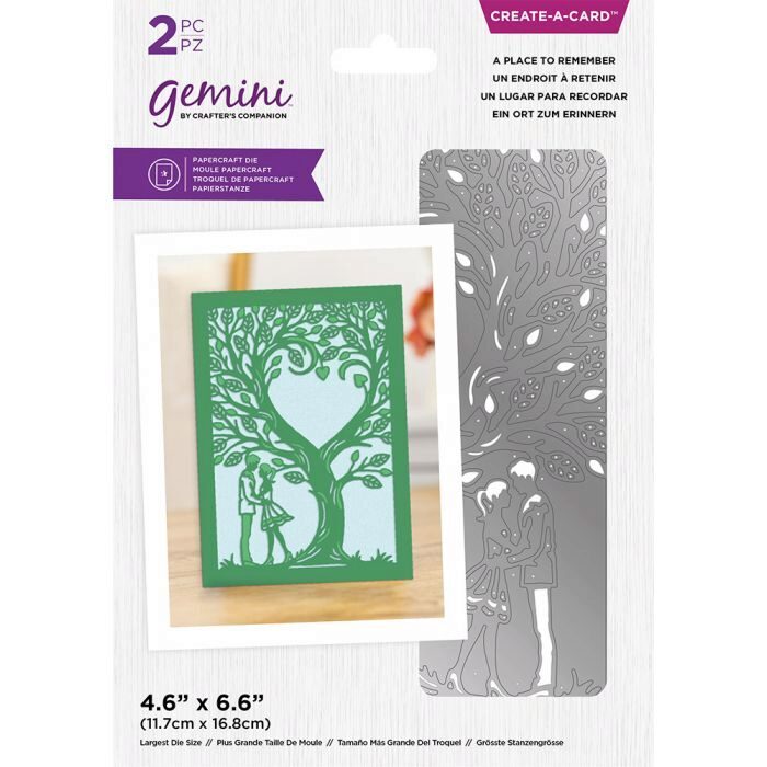 Crafter's Companion Create-A-Card Die - A Place to Remember