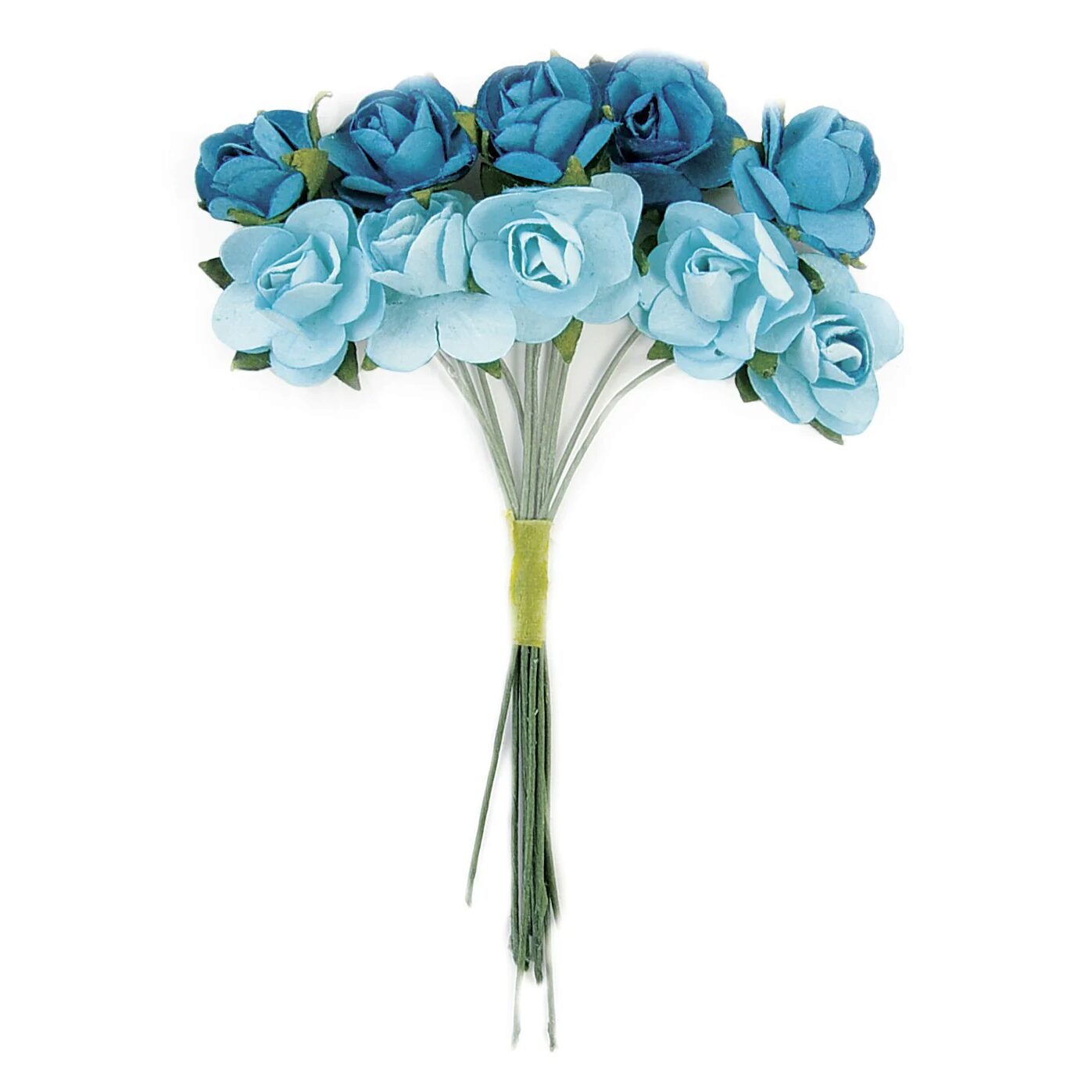 Kaisercraft Mini Paper Blooms - Sea Breaze