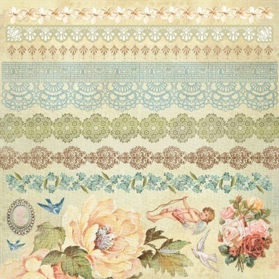 Kaisercraft 12x12" Sticker Sheet - Sweet Nothings