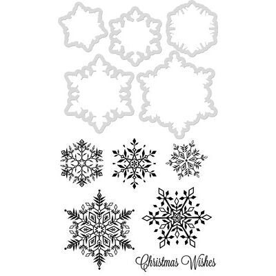 Kaisercraft Dies & Stamps - Snowflakes