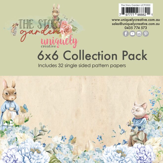 Uniquely Creative The Story Garden - 6x6" Collection Pack (32 papers)