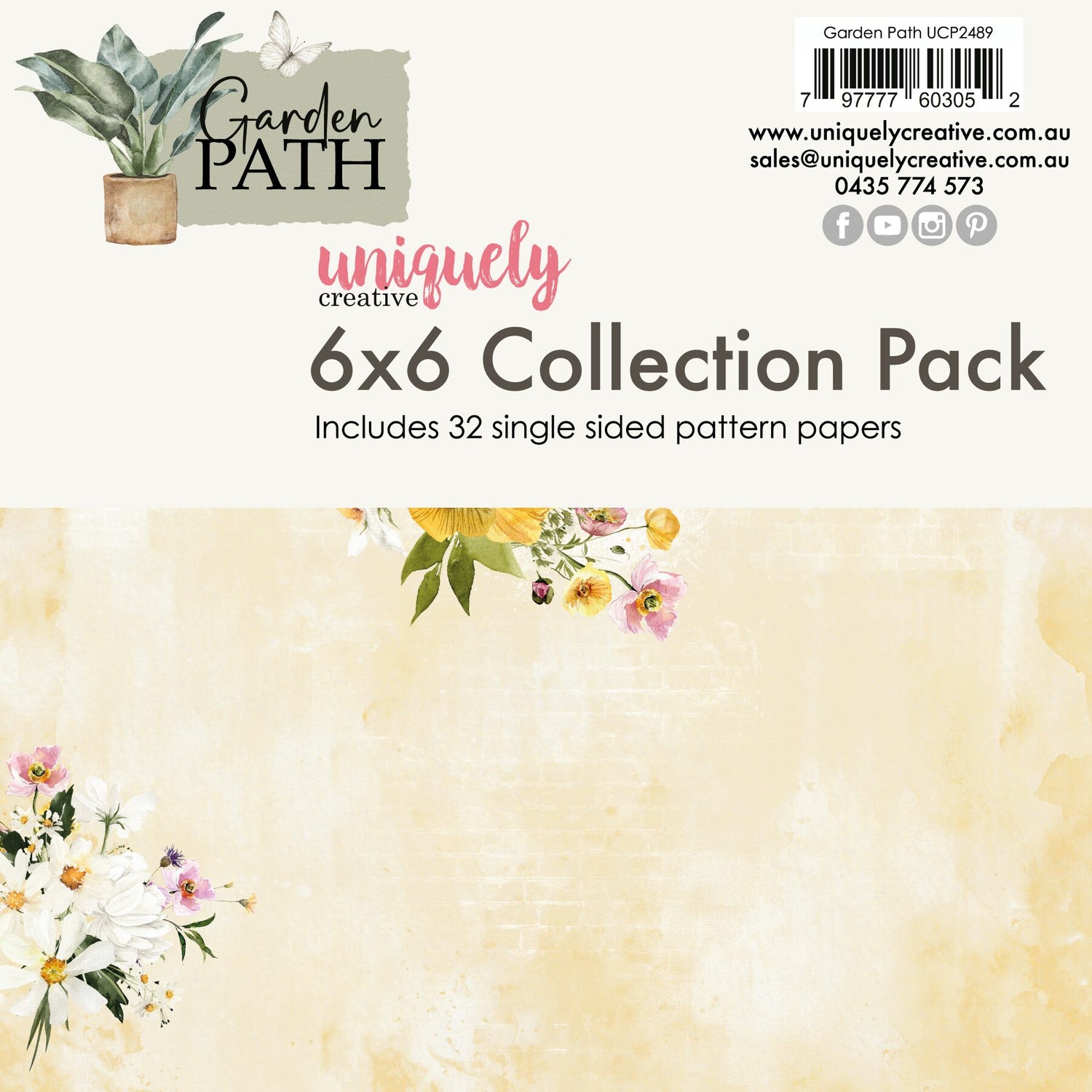 Uniquely Creative Class in Session - 6x6" Collection Pack (32 papers)