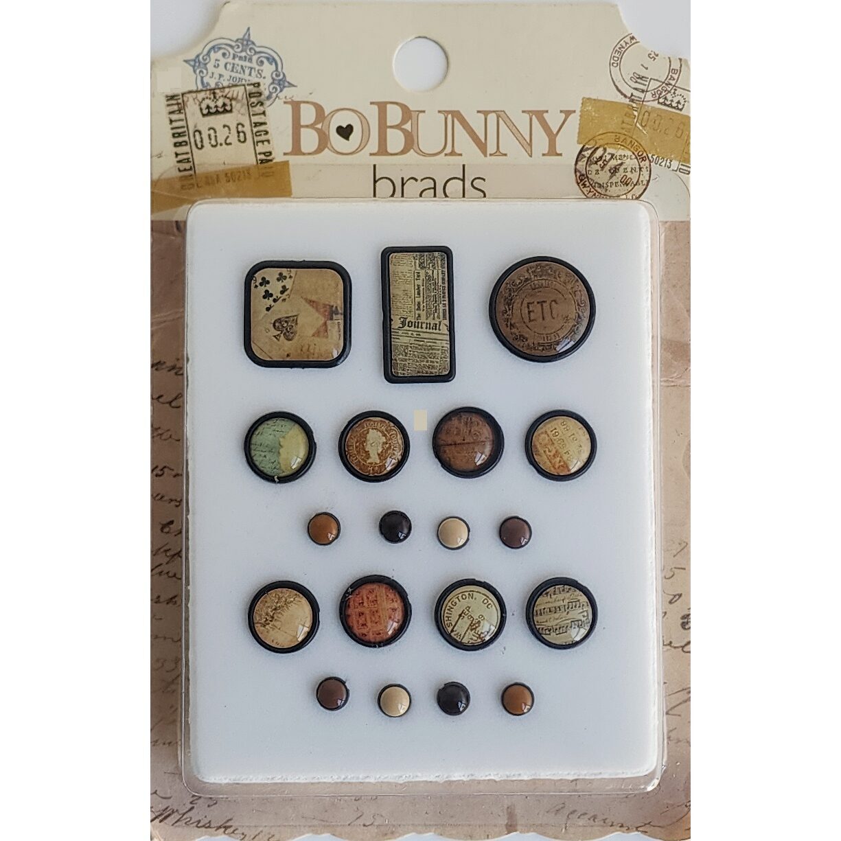 Bo Bunny Brads - Et Cetera