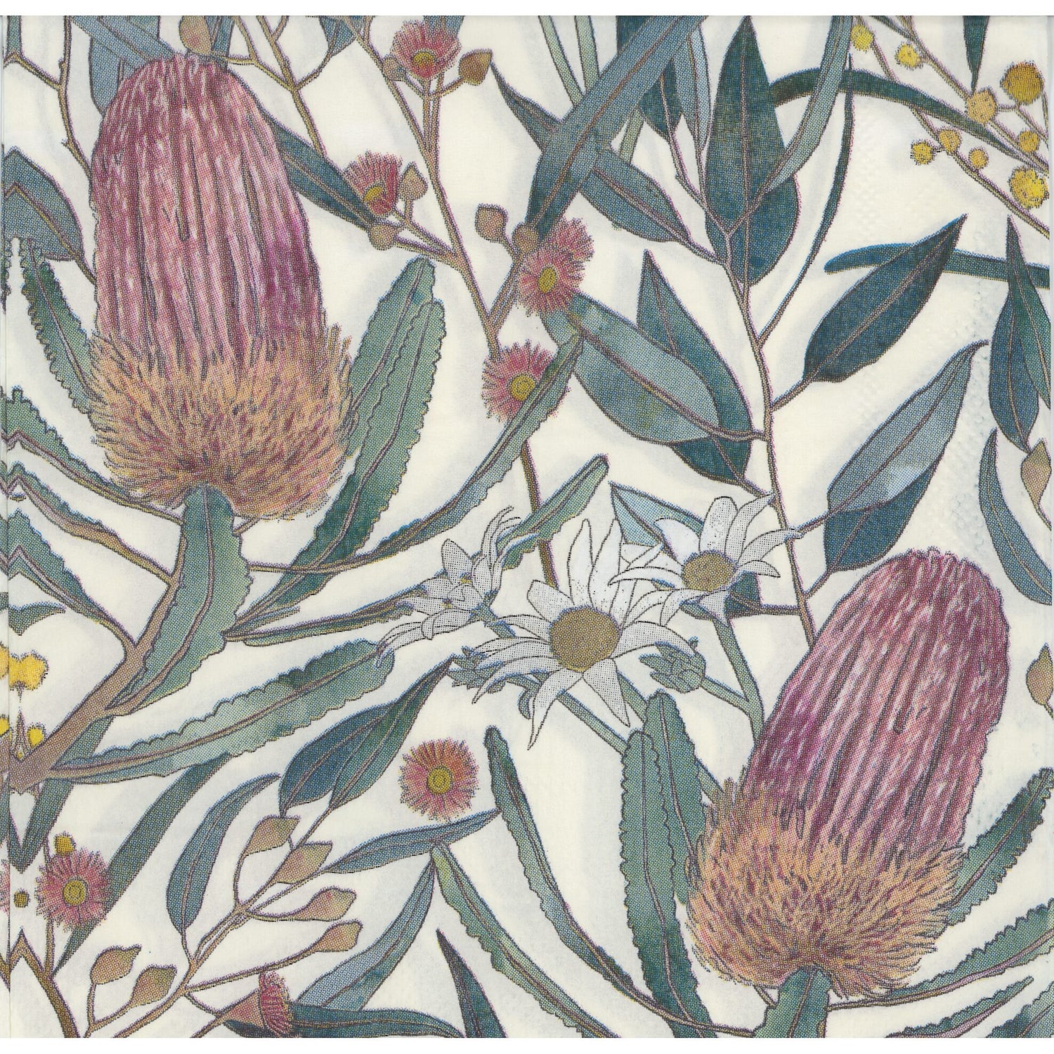 Artwrap Napkin/Serviette - Bushland Bouquet