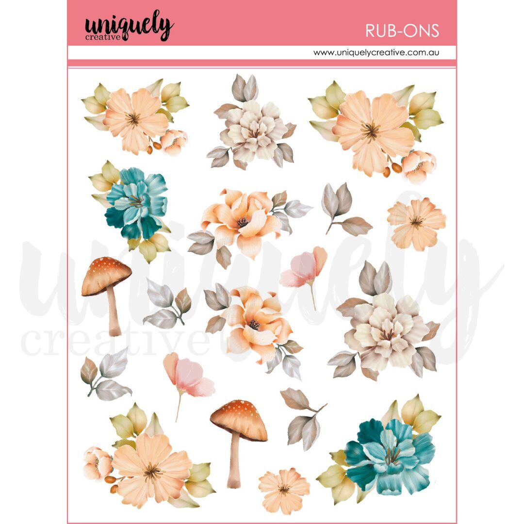 Uniquely Creative Rub-ons - Enchanted Forest