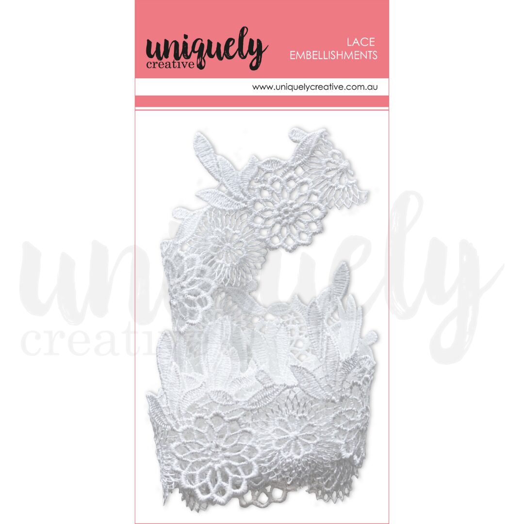 Uniquely Creative Floral Lace - 120cm