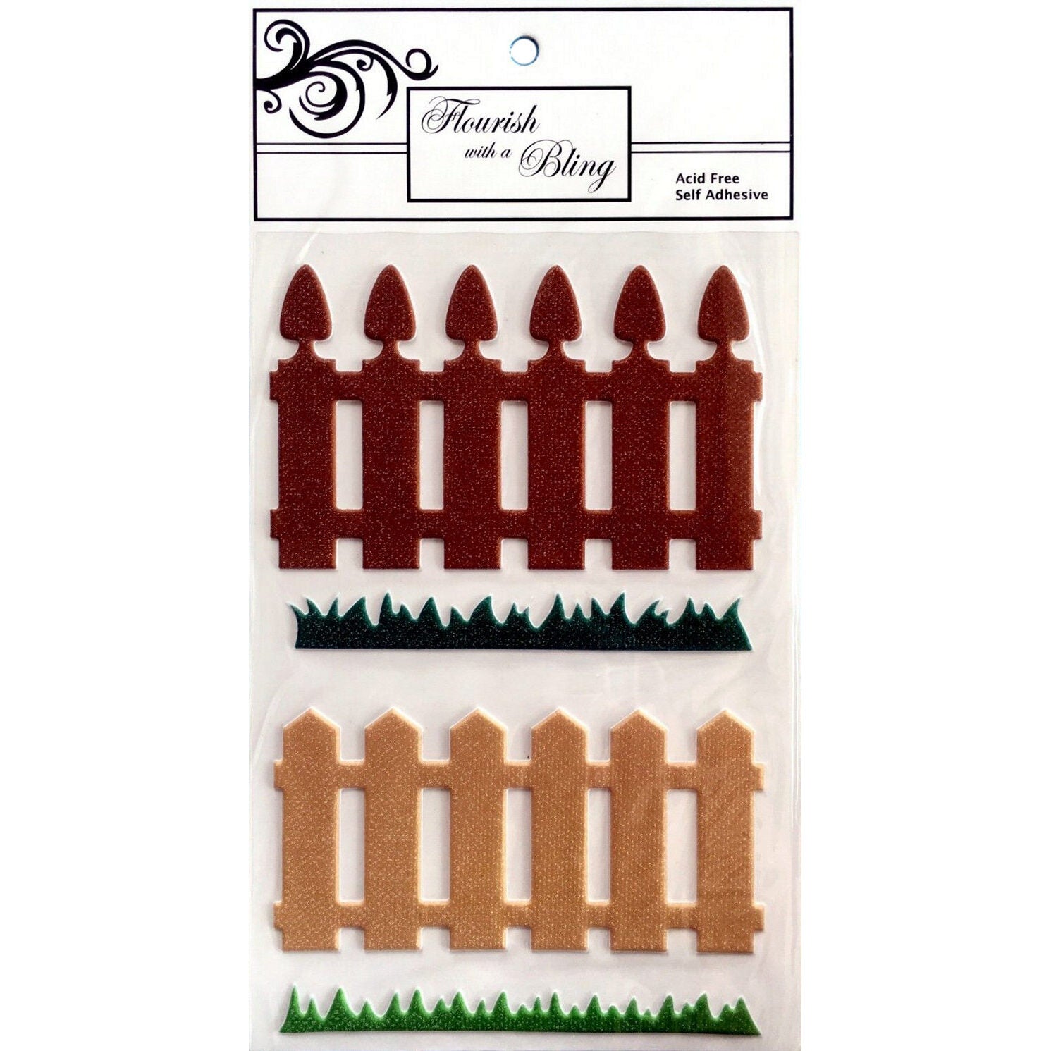 FWAB Trent's Fence Puffy Stickers