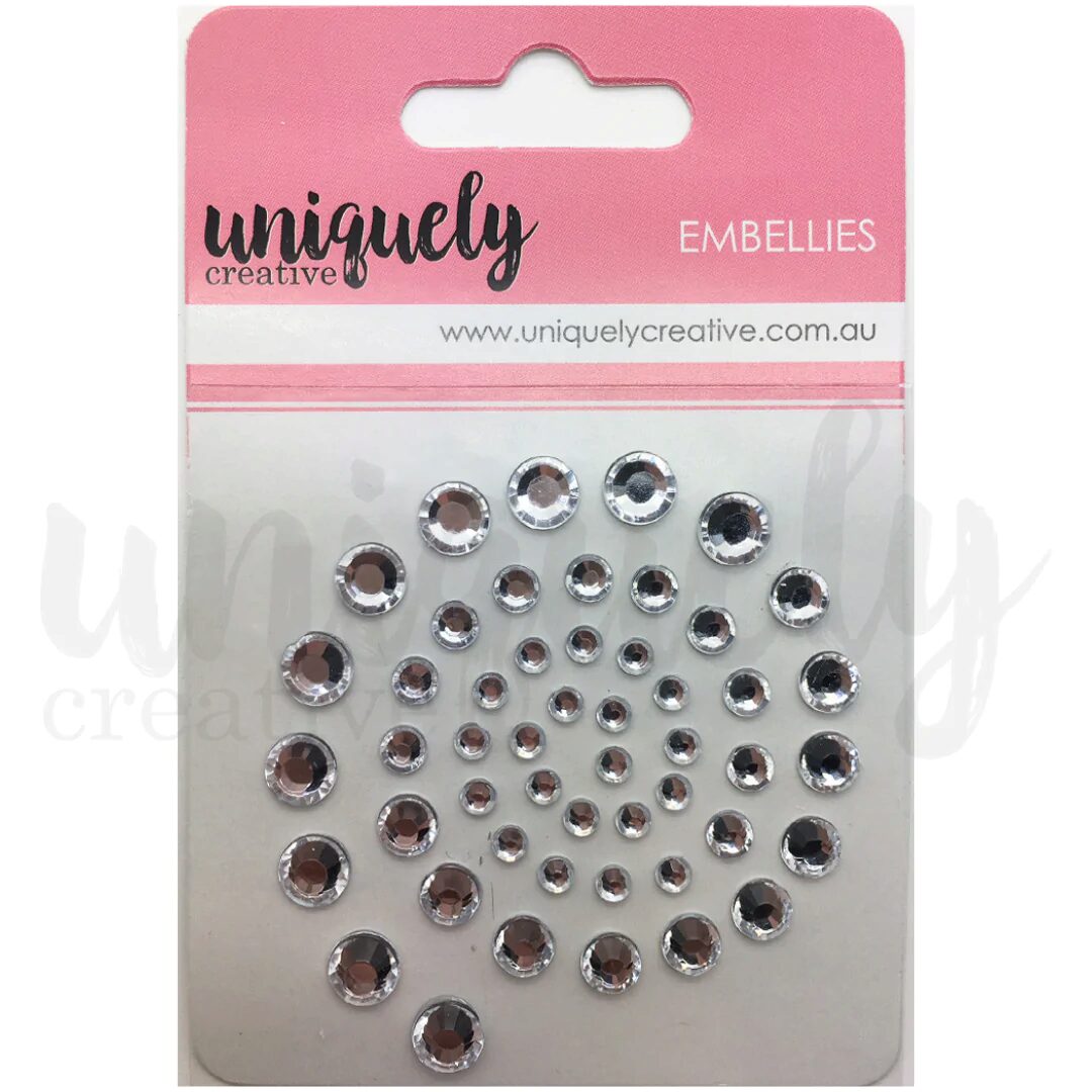 Uniquely Creative Rhinestones - Silver