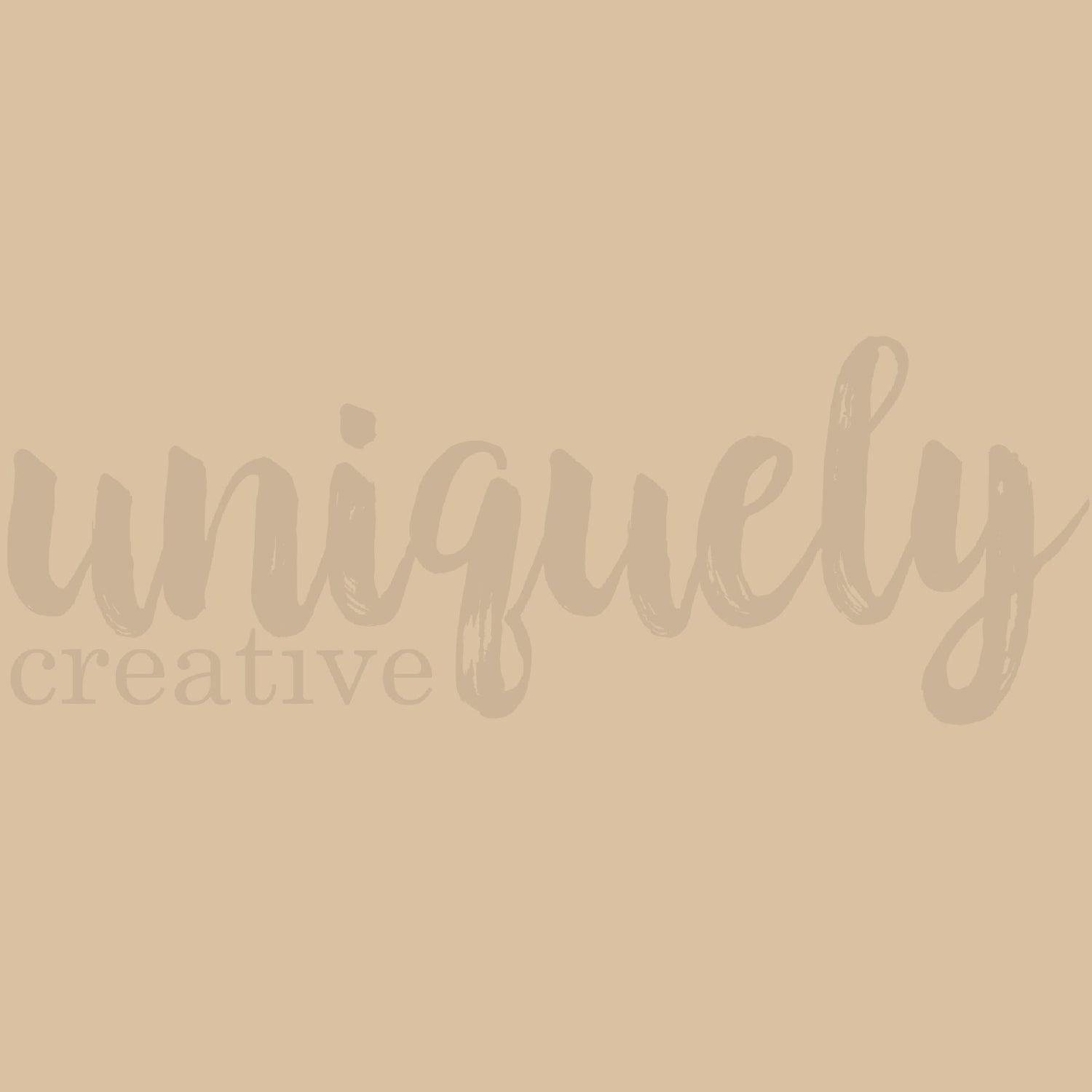Uniquely Creative 12x12" Cardstock 300gsm - Cappuccino Cream