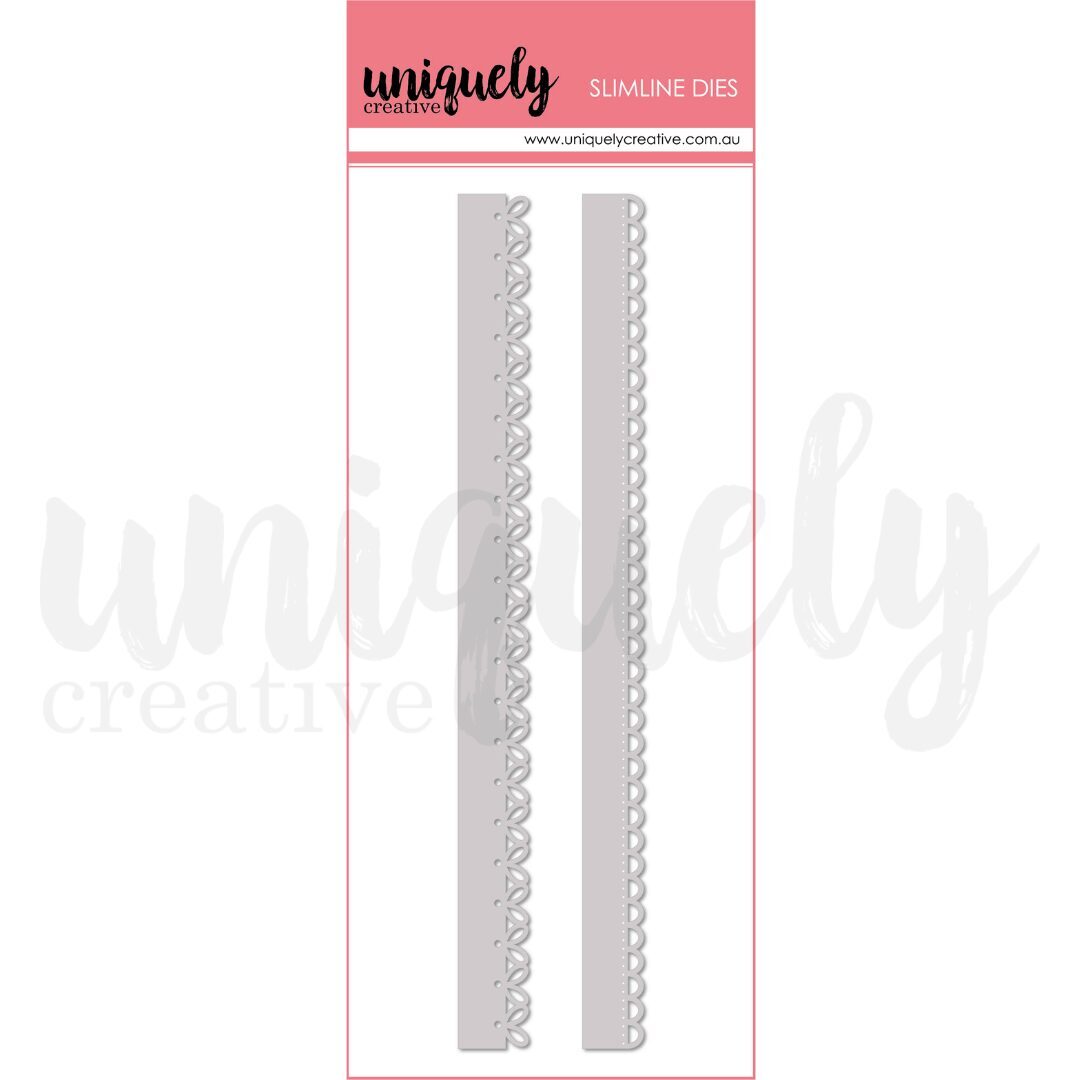 Uniquely Creative Slimline Die - Lacy Edge