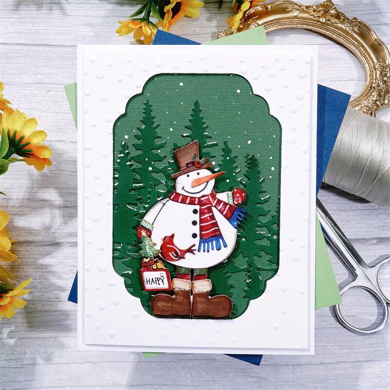 Kokorosa Cutting Dies - Snowman