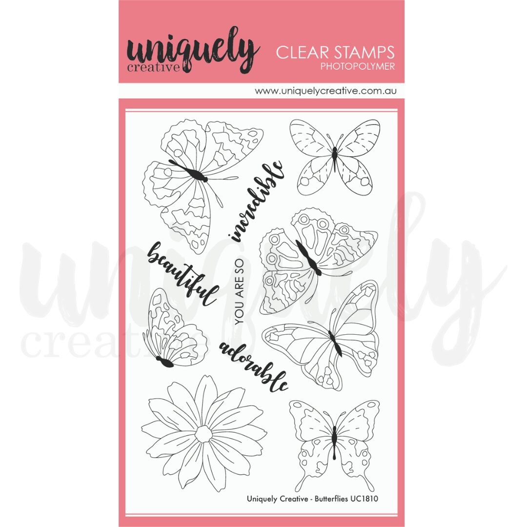 Uniquely Creative Stamp Set - Butterflies