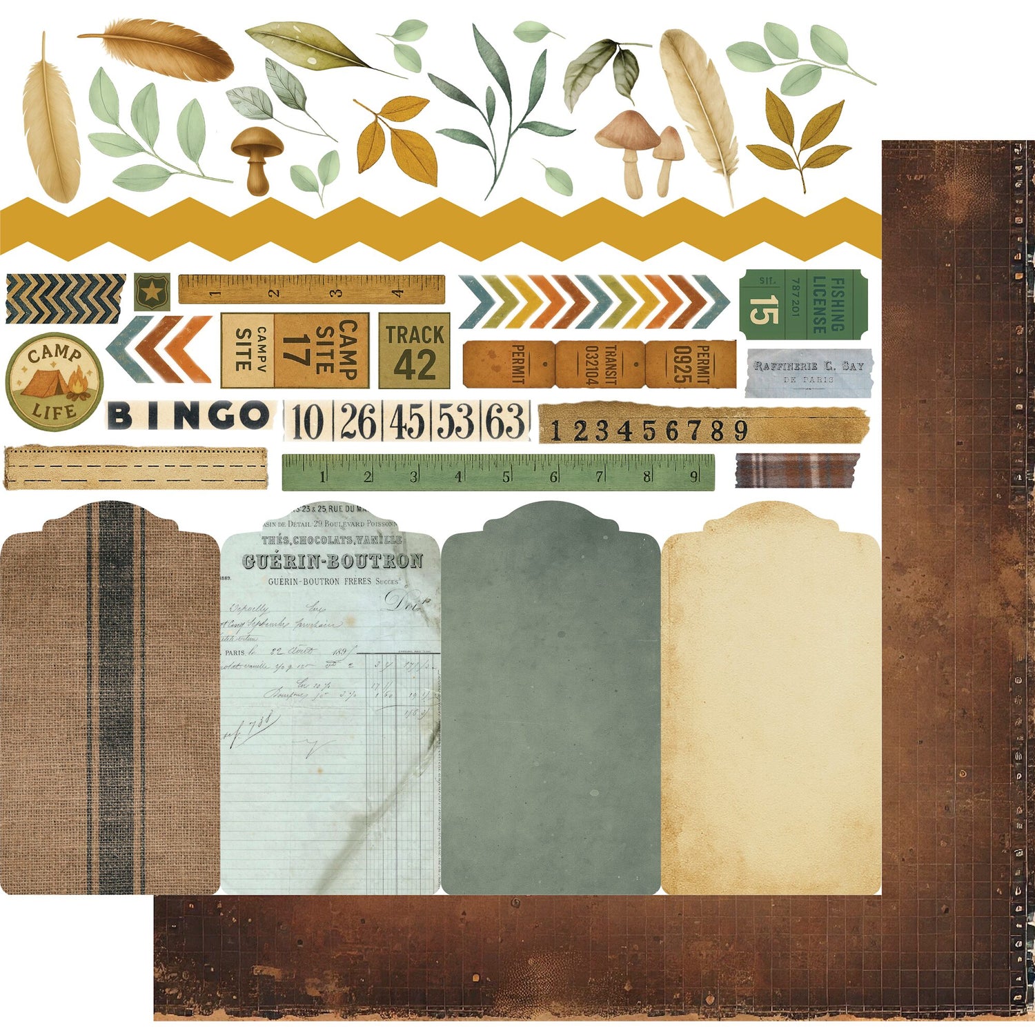 Uniquely Creative Field Notes  - Wild Terrain Paper