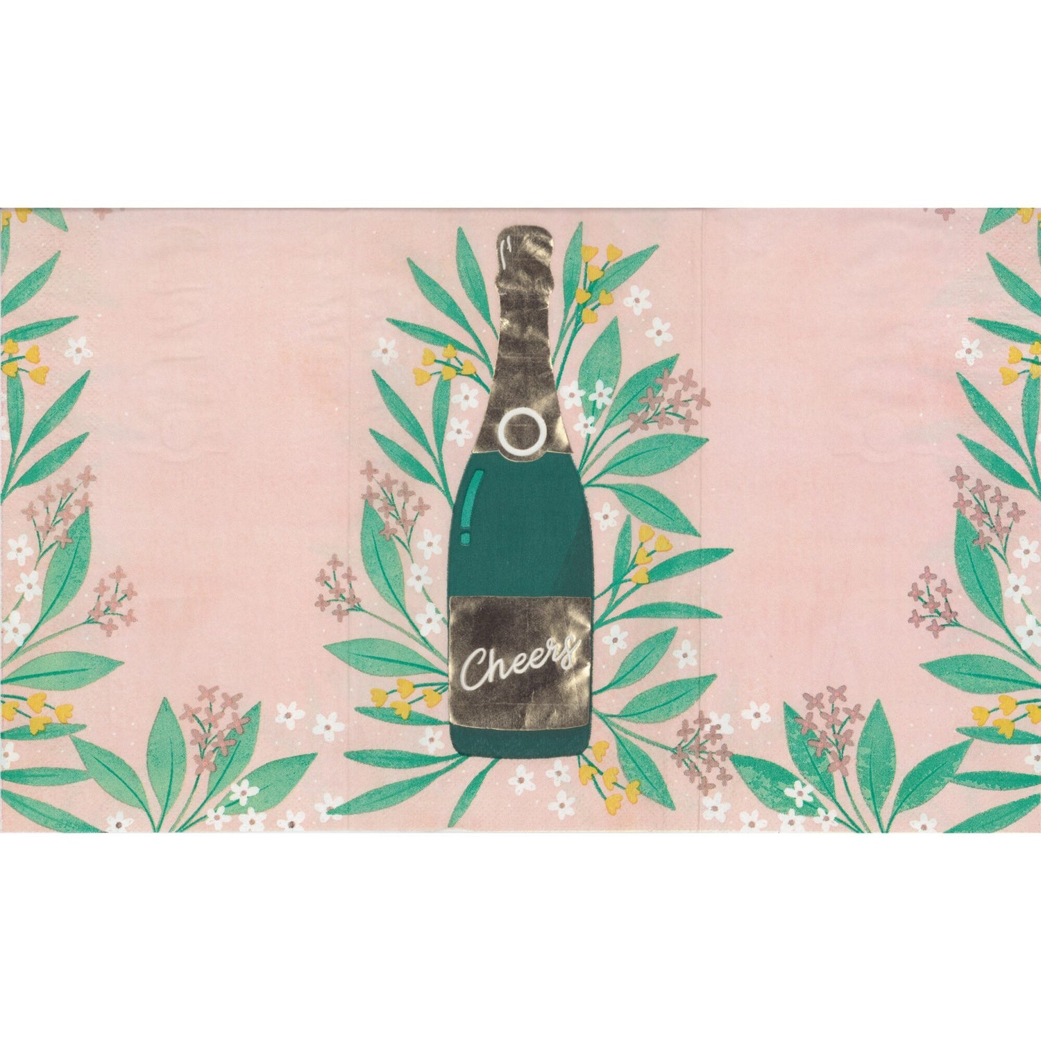 Shabby Chic Napkin/Serviette - Cheers