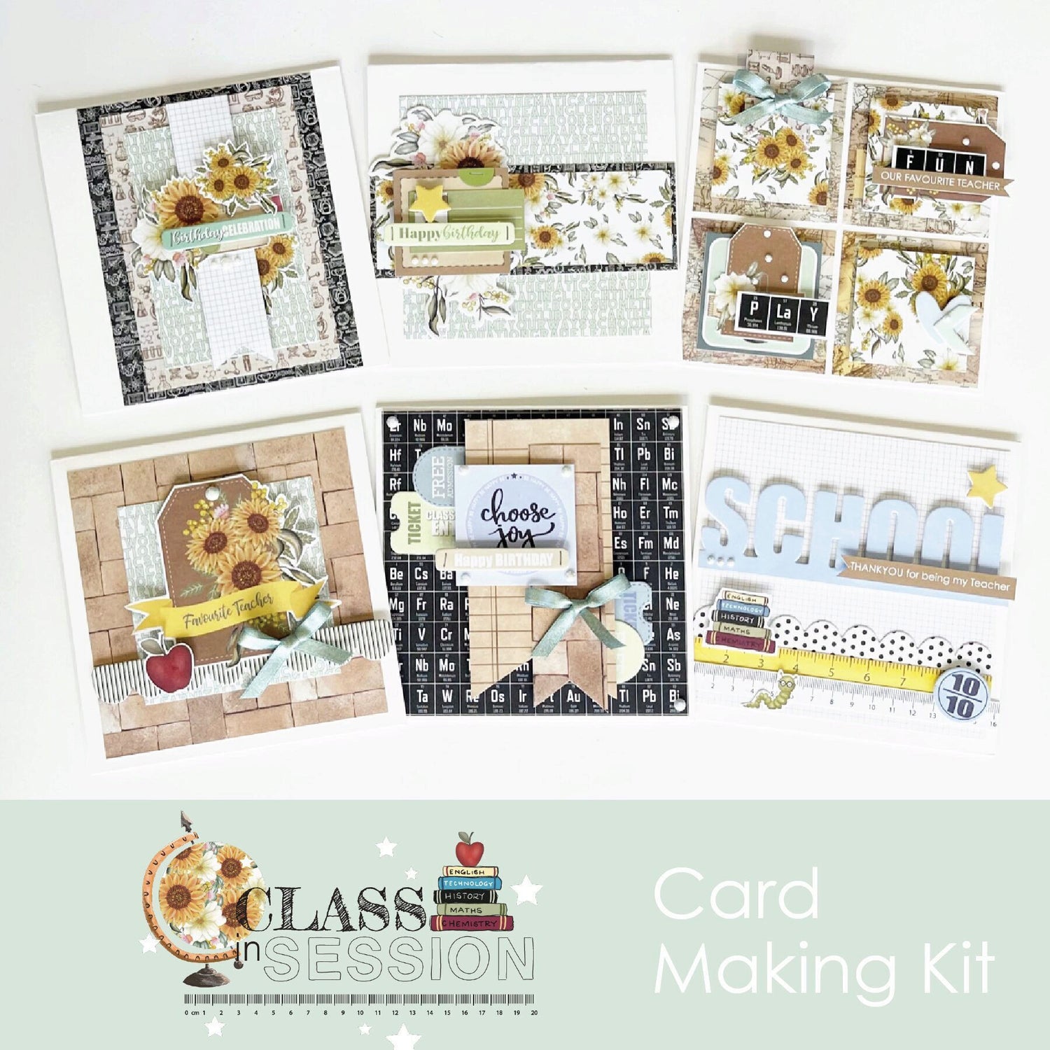 Uniquely Creative Cardmaking Kit - Class in Session