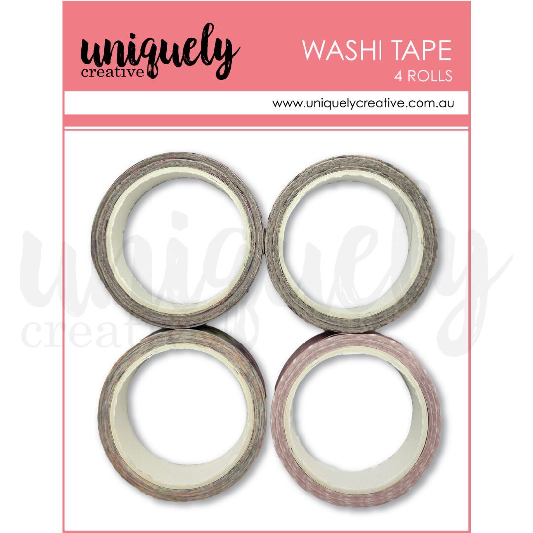 Uniquely Creative Washi Tape - Botanical Washi Combo - Set of 4