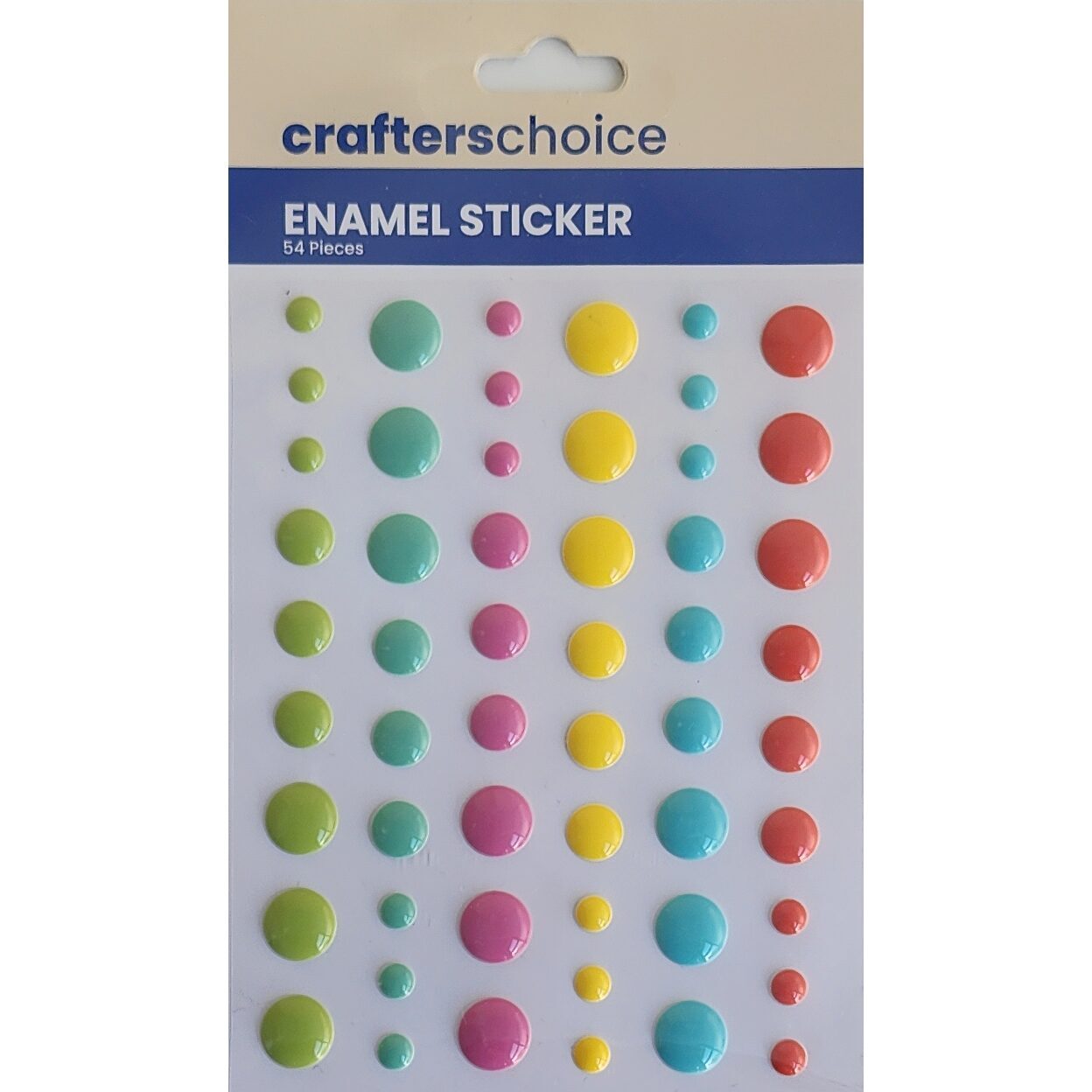 Crafters Choice Enamel Stickers - Dots