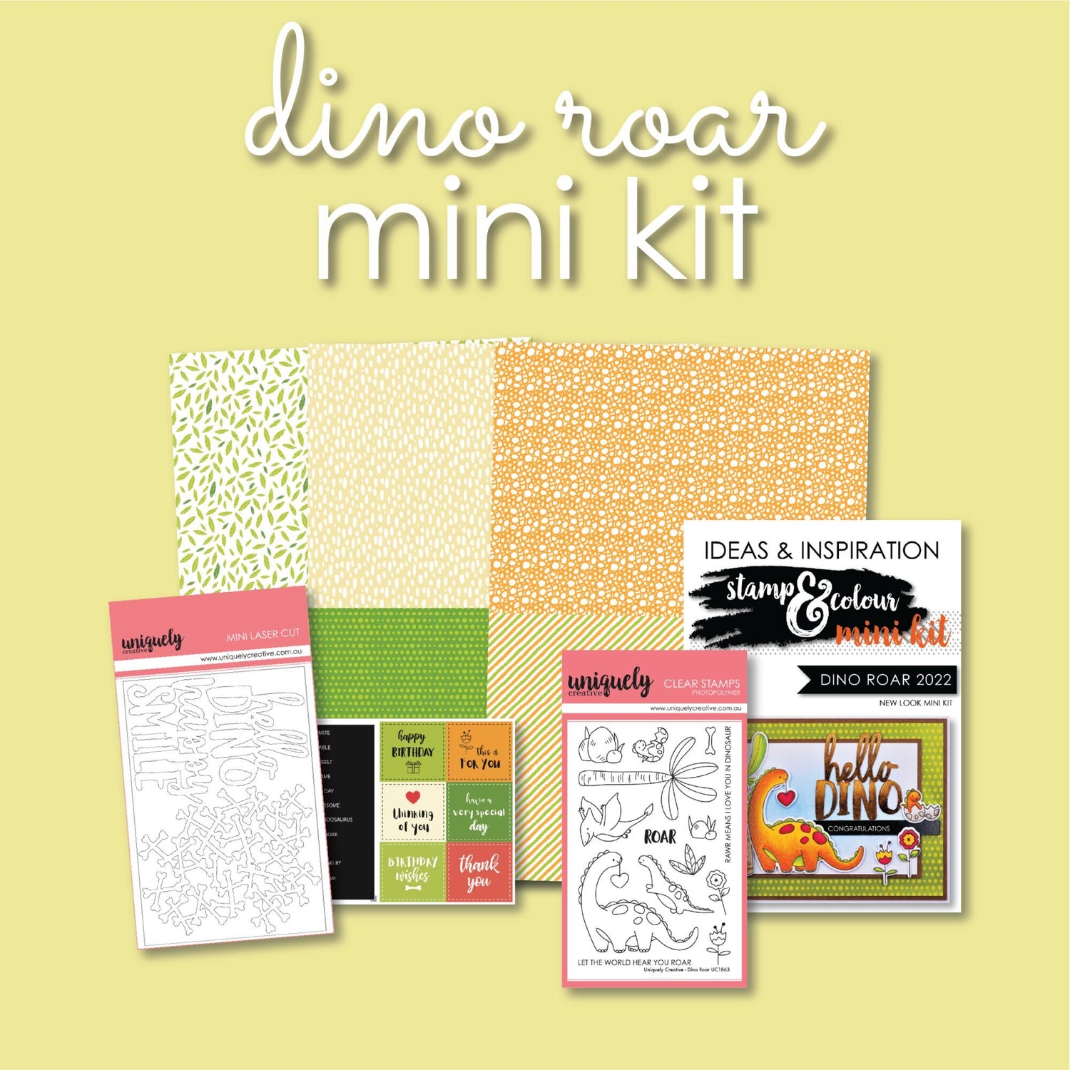 Uniquely Creative Mini Kit - Dino Roar