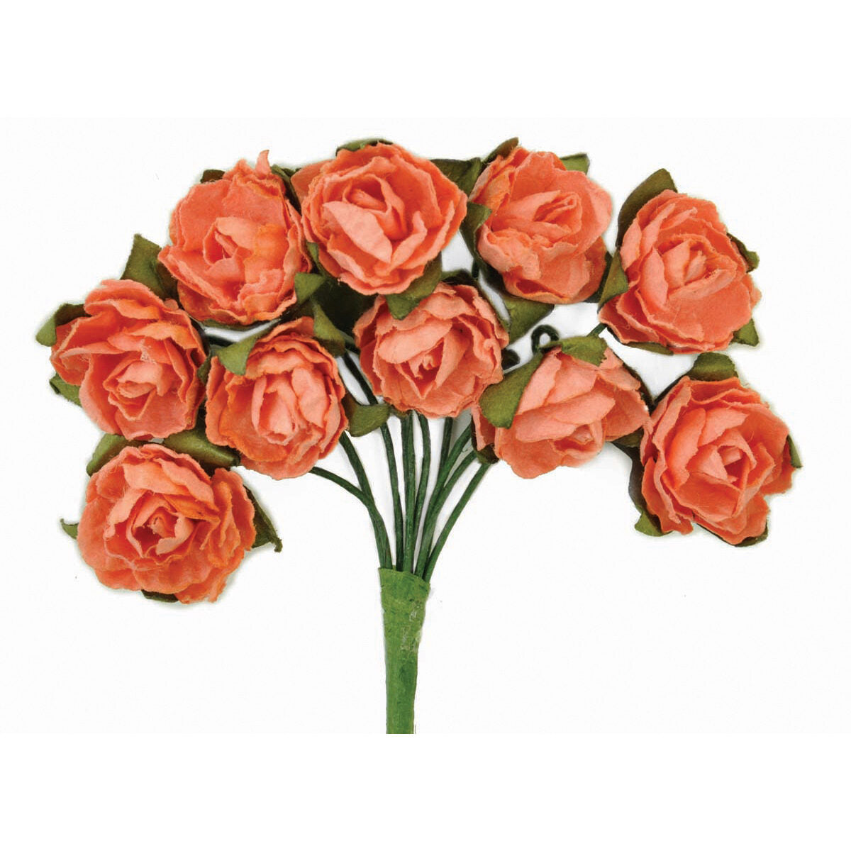 Kaisercraft Mini Paper Blooms - Coral