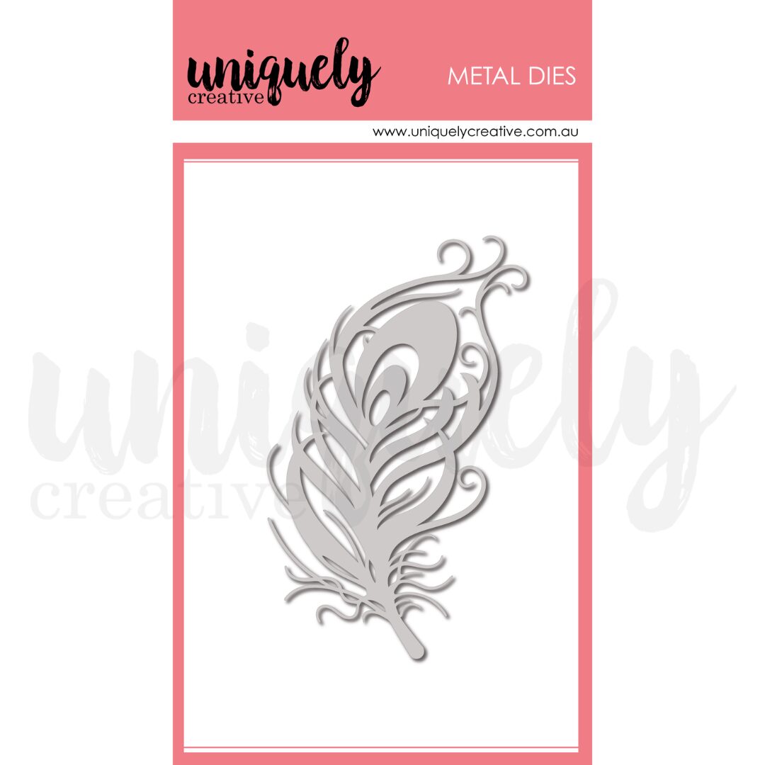 Uniquely Creative Die - Bohemian Feather