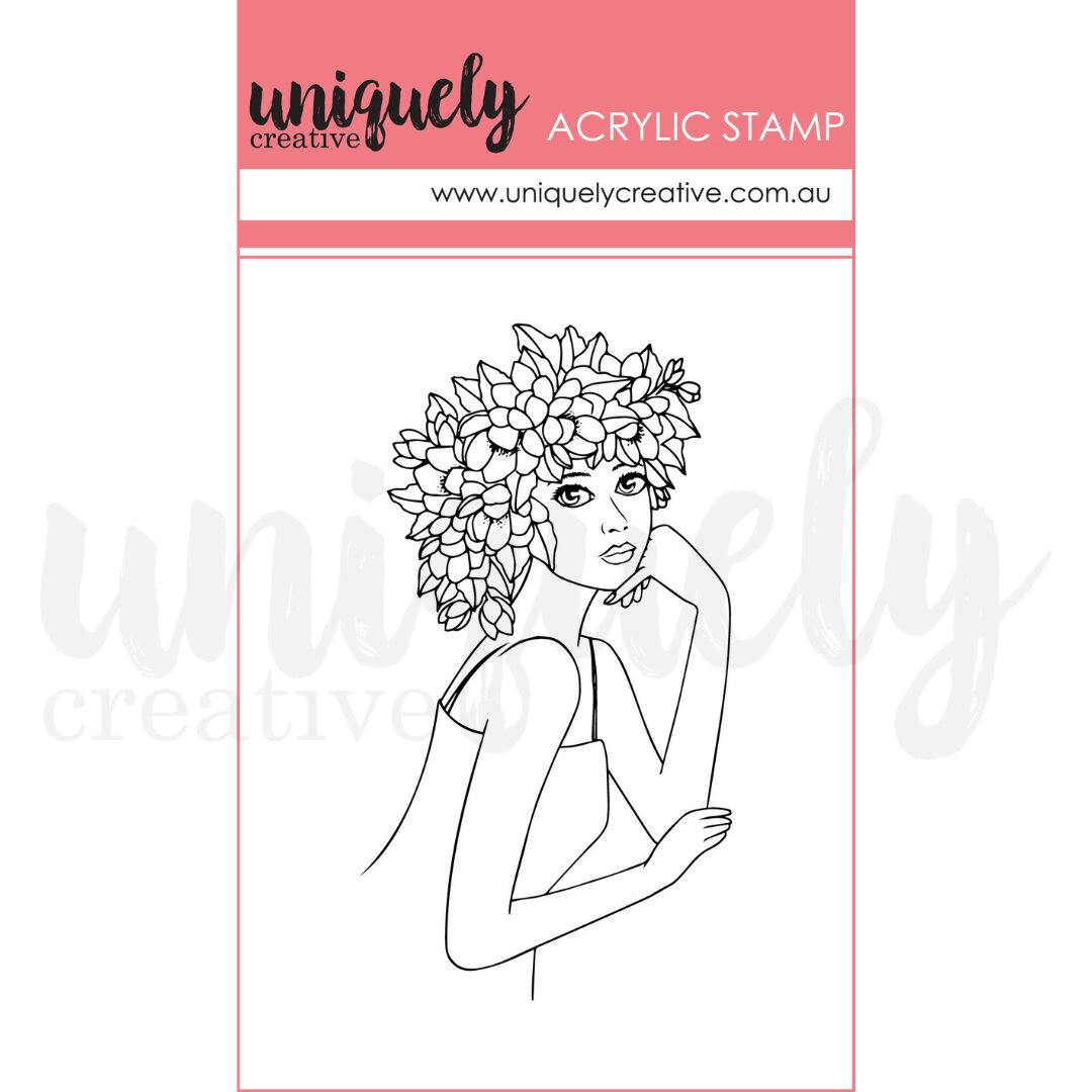 Uniquely Creative Mark Making Stamp - Lily