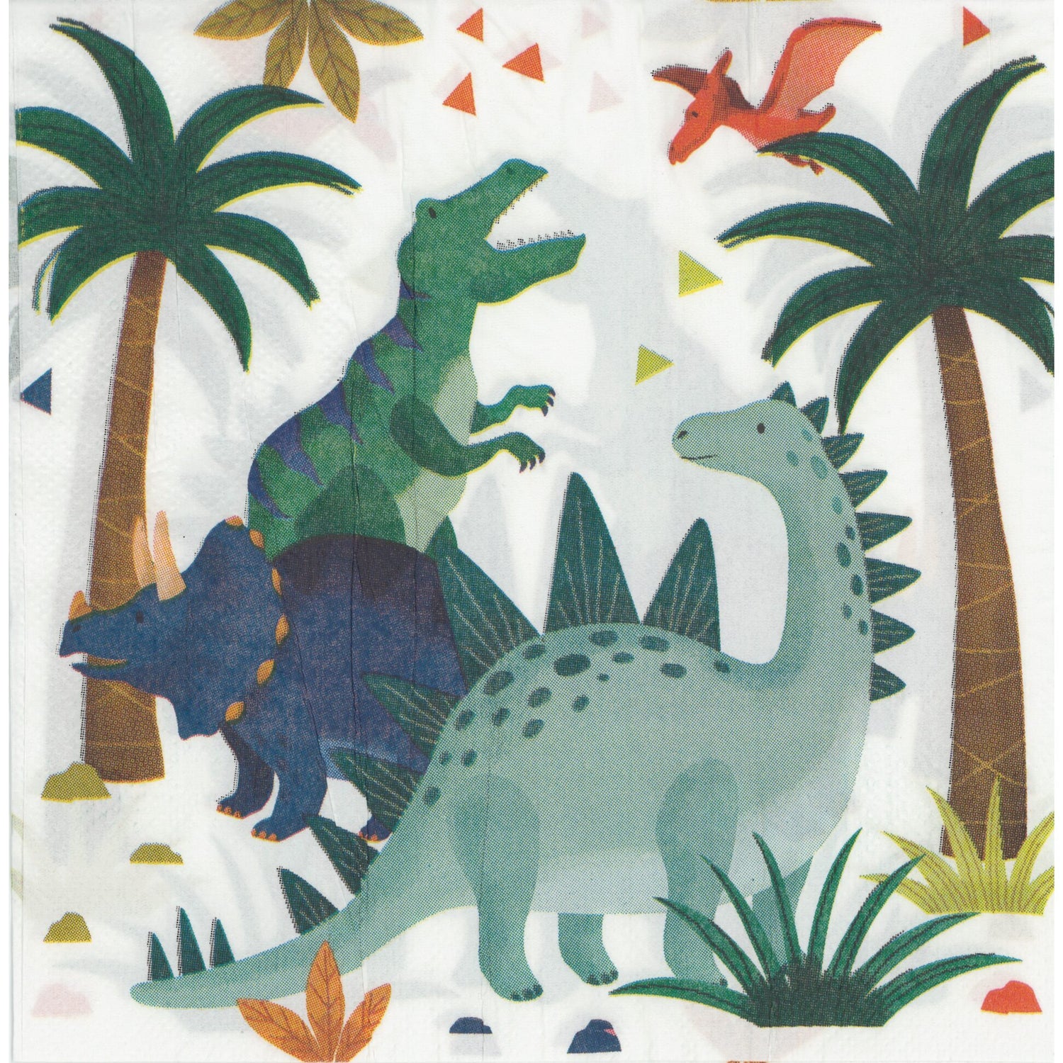 Artwrap Napkin/Serviette - Dinosaur Kingdom