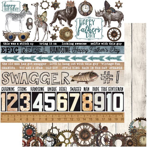 Uniquely Creative Steampunk Safari - Swagger Paper