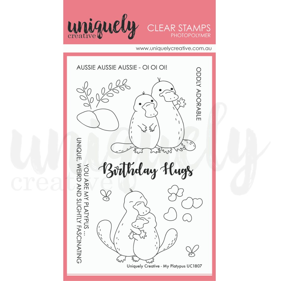 Uniquely Creative Stamp Set - My Platypus