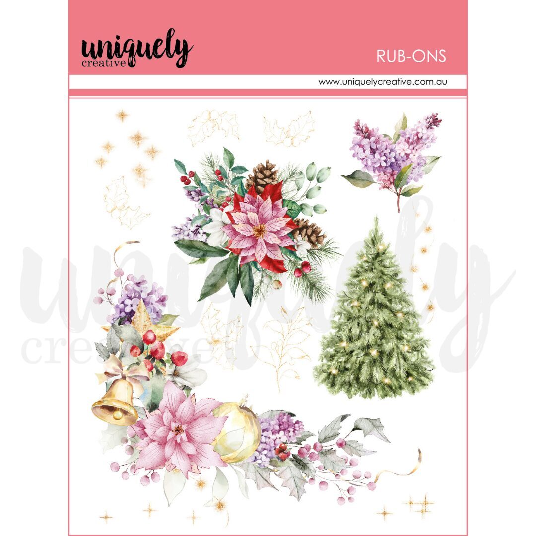 Uniquely Creative Rub-ons - A Christmas Dream